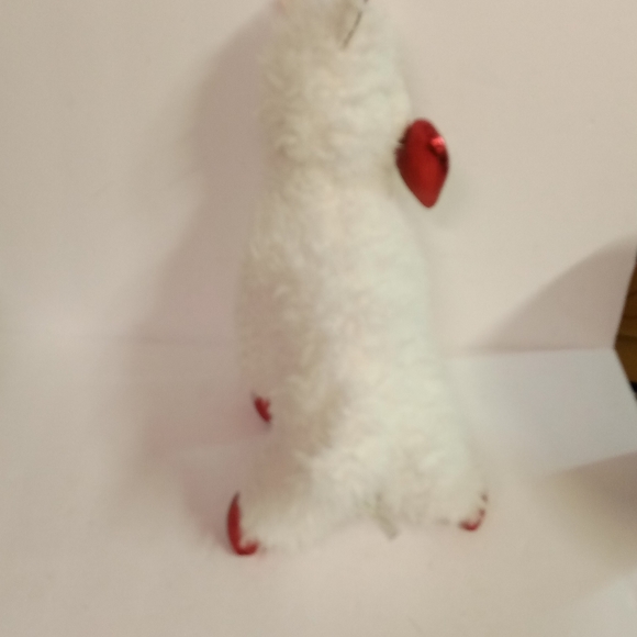 🥰 White Valentine Llama U R A Llama Fun Stuff Plush Animal 💕 NWT - Picture 3 of 4